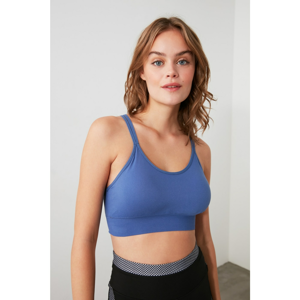 Trendyol Blue Seamless Supported Sports Bra