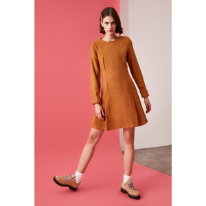 Trendyol Camel Basic Dress