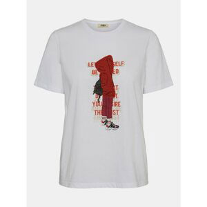 Noisy May Brandy White T-Shirt