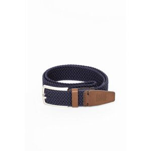 Kabak Unisex's Belt Woven Navy Blue