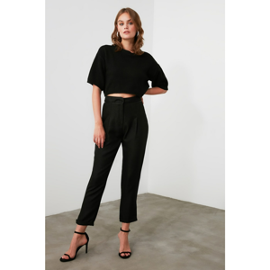 Trendyol Black Side Striped Trousers