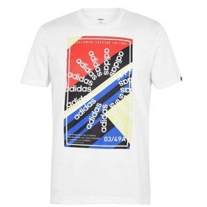 Adidas Mens Clima Slogan Graphic T-Shirt