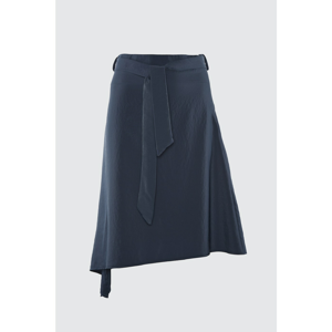 Trendyol Navy Tie Detailed Skirt
