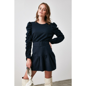 Trendyol Navy Color Block skirt