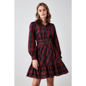 Dámske šaty Trendyol Plaid