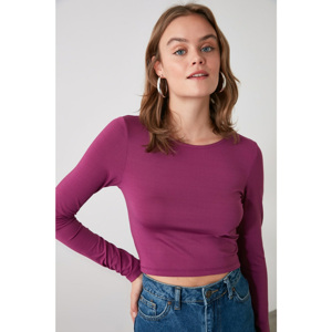 Trendyol Knitted Blouse with Mysty Back Neckline