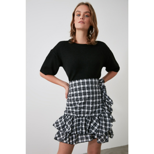 Trendyol Black Ruffle Skirt