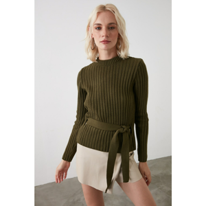 Trendyol Khai Binding Detailed Fuse Knitwear Sweater
