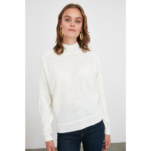 Trendyol Ekru KnitTed Detailed Knitwear Sweater