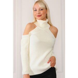 Z0019 DEWBERY WOMEN'S SWEATER-BONE