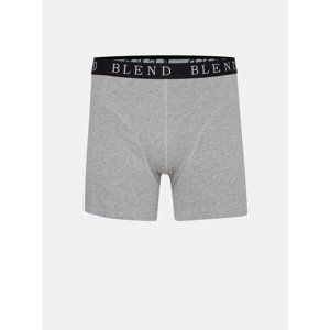 Set of two boxershorses in grey and black Blend