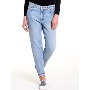 Big Star Woman's Trousers 115541 Light Jeans-194