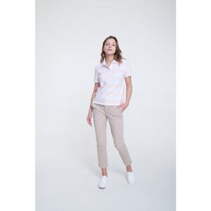 Big Star Woman's Shortsleeve Polo T-shirt 158836 Light -600