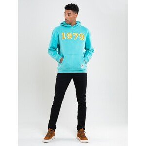 Big Star Man's Hooded Sweatshirt 174253 Turquoise-302