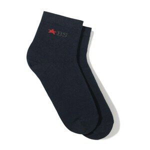 Big Star Woman's Socks 273187 Navy Blue-80