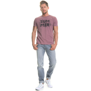 Big Star Man's Shortsleeve T-shirt 154323 Violet-584