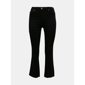 Black shortened flared fit jeans TALLY WEiJL