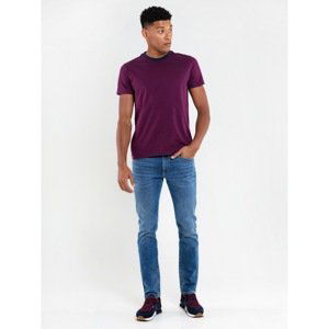 Big Star Man's Shortsleeve T-shirt 158890 Burgundy-604