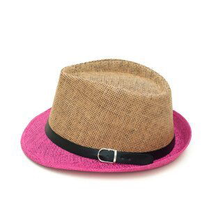 Art Of Polo Woman's Hat cz15160 Light Brown/Fuchsia-2