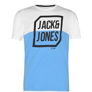 Jack and Jones Half Logo T Shirt Mens