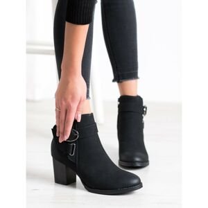 J. STAR CASUAL BOOTIES WITH BUCKLE