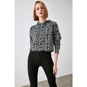 Trendyol Grey Knitted Blouse