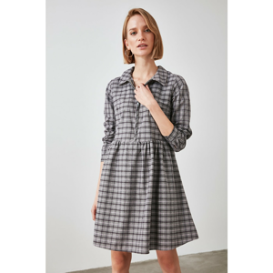 Trendyol Multicolored Shirt Collar Dress