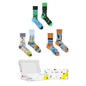 Set veselých ponožiek COOLsocks Box