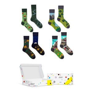 Set veselých ponožiek COOLsocks Box