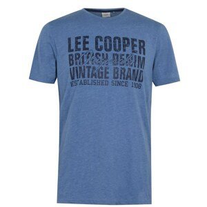 Pánske tričko Lee Cooper Denim logo