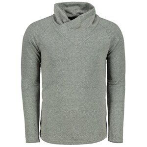 Ombre Clothing Men's sweatshirt with a stand-up collar B1093