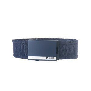 Big Star Man's Belt 171021 Navy Blue-477