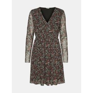Noisy May Lesly Black Floral Dress