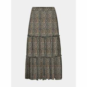 Noisy May Lesly Leopard Print Beige Skirt