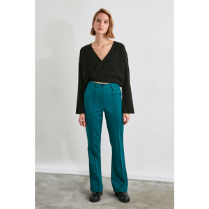 Trendyol Oil Wide Hem Trousers