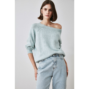 Trendyol Blue Knitwear Sweater