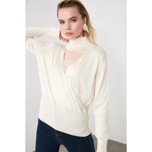 Trendyol Stone Cruise Collar Knitwear Sweater