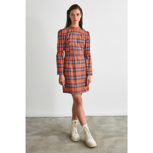 Trendyol Tile Plaid Dress