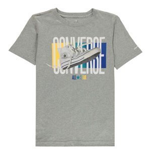Converse Photograph Short Sleeve T-Shirt Junior Boys