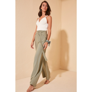 Trendyol Green Fastening Detailed Trousers