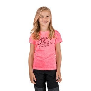 Ružový dievčenské tričko SAM 73