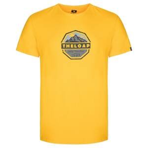 Žlté pánske tričko LOAP Altair