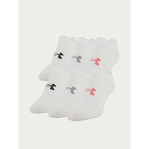 Essential Under Armour Set of Six White Women's Socks