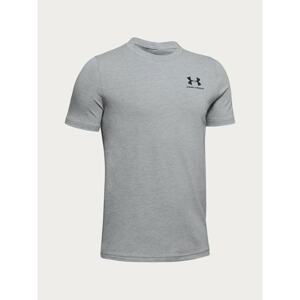 Under Armour Grey Boys' T-Shirt