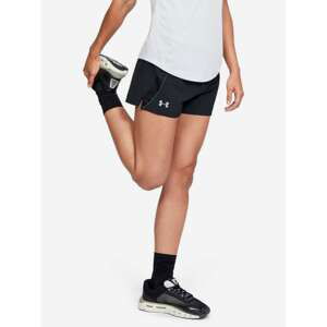 Black Women's Shorts Qualifier Speedpocket Under Armour