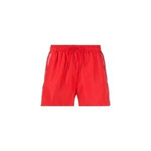 Calvin Klein červené pánske plavky Short Drawstring