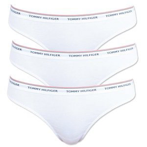 Tommy Hilfiger biely 3 pack táng 3P Thong