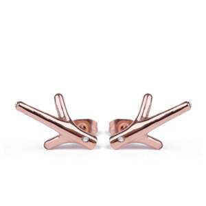 Vuch Earrings Twiggy Rose Gold
