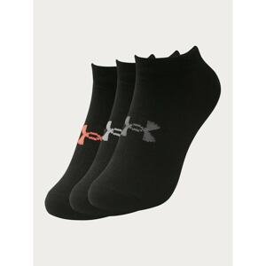Set of six pairs of black Essential Under Armour women's socks