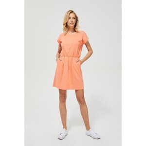 Moodo summer dress in apricot color